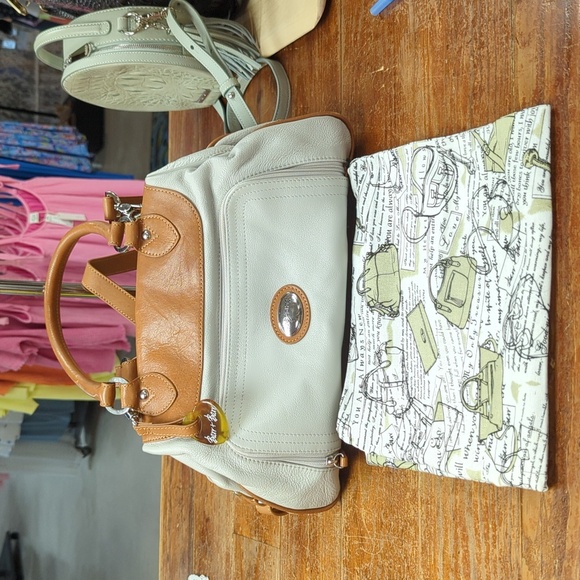 Barr & Barr Leather Satchel With Double Handles And Removable Shoulder Strap - Picture 10 of 10